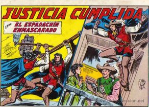 Tebeos: EL ESPADACHIN ENMASCARADO Nº 44 - 2ª EDICION - ED.VALENCIANA 27/03/1982